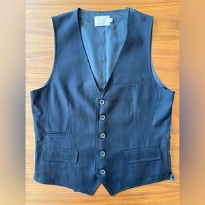 Micah Cohen Men’s Navy Blue Vest Size Small